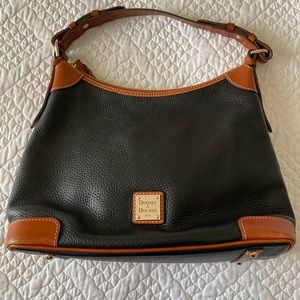 Dooney & Bourke Black Hobo Leather Purse